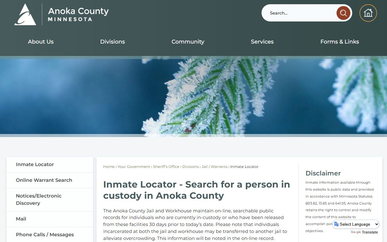 anoka county sheriff inmate locator anoka county booking releases