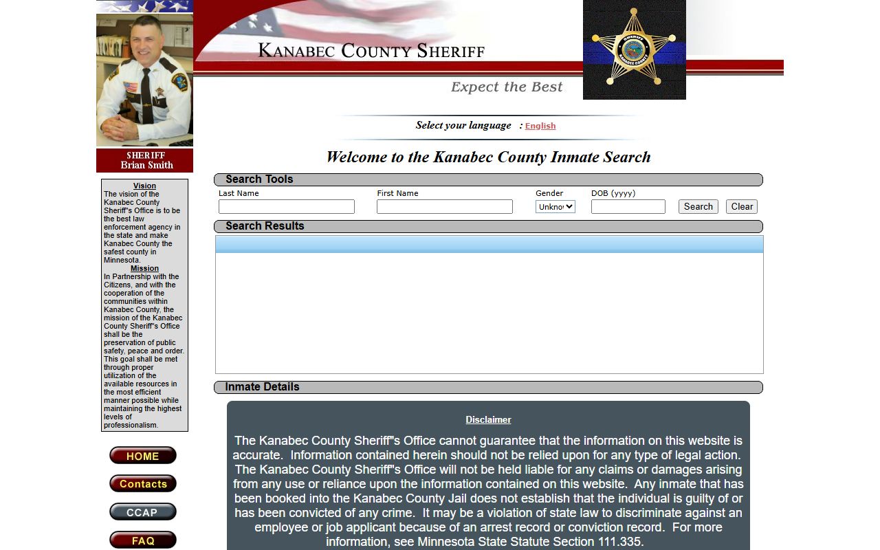 kanabec county sheriff inmate locator kanabec county booking releases