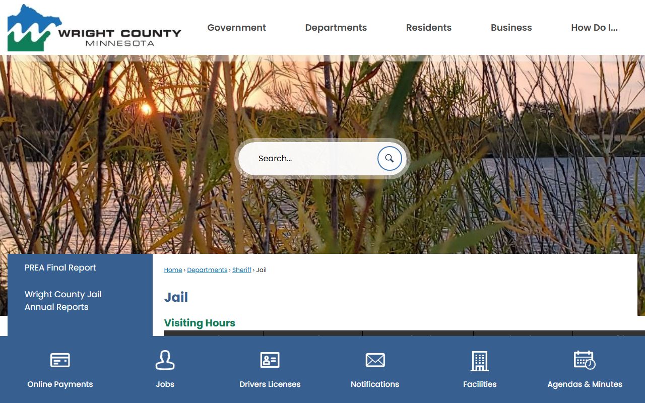 wright county jail information wright county booking releases